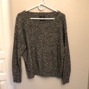 grey sweater